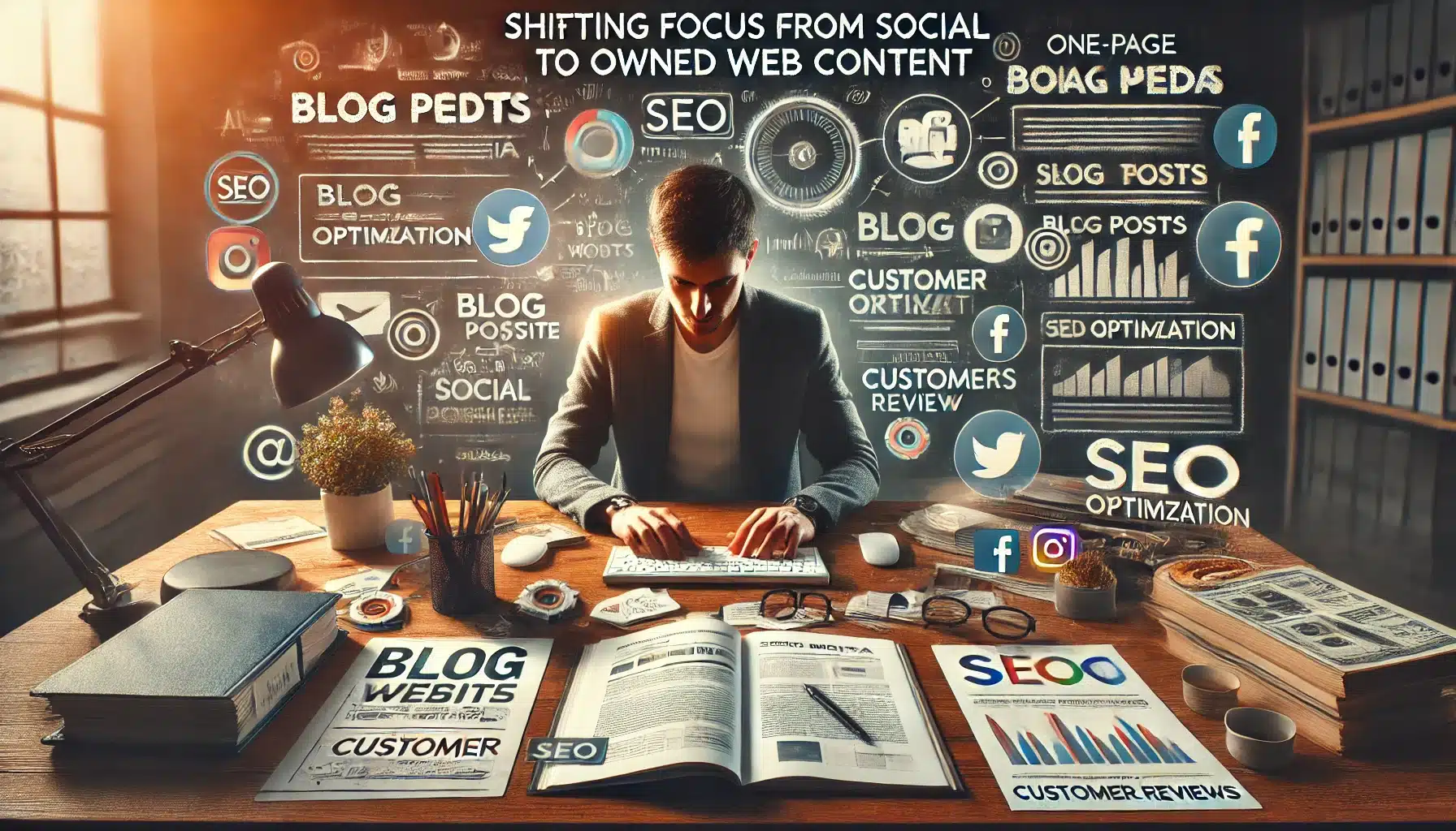 Shift Focus from Social Media to Blogs SEO and Google Business Optimization